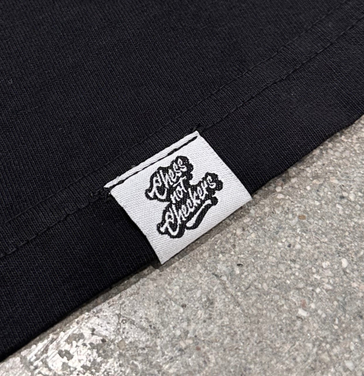 Chess Not Checkers Oversized T-shirt