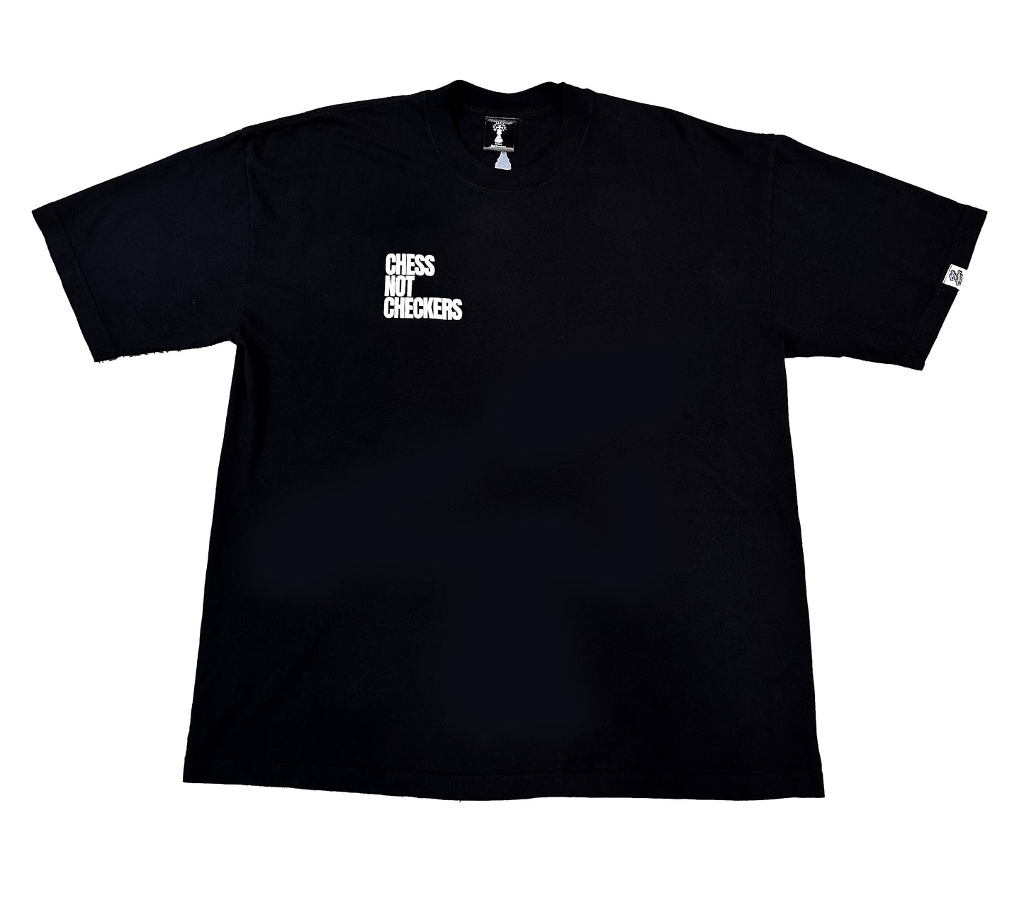Chess Not Checkers Oversized T-shirt