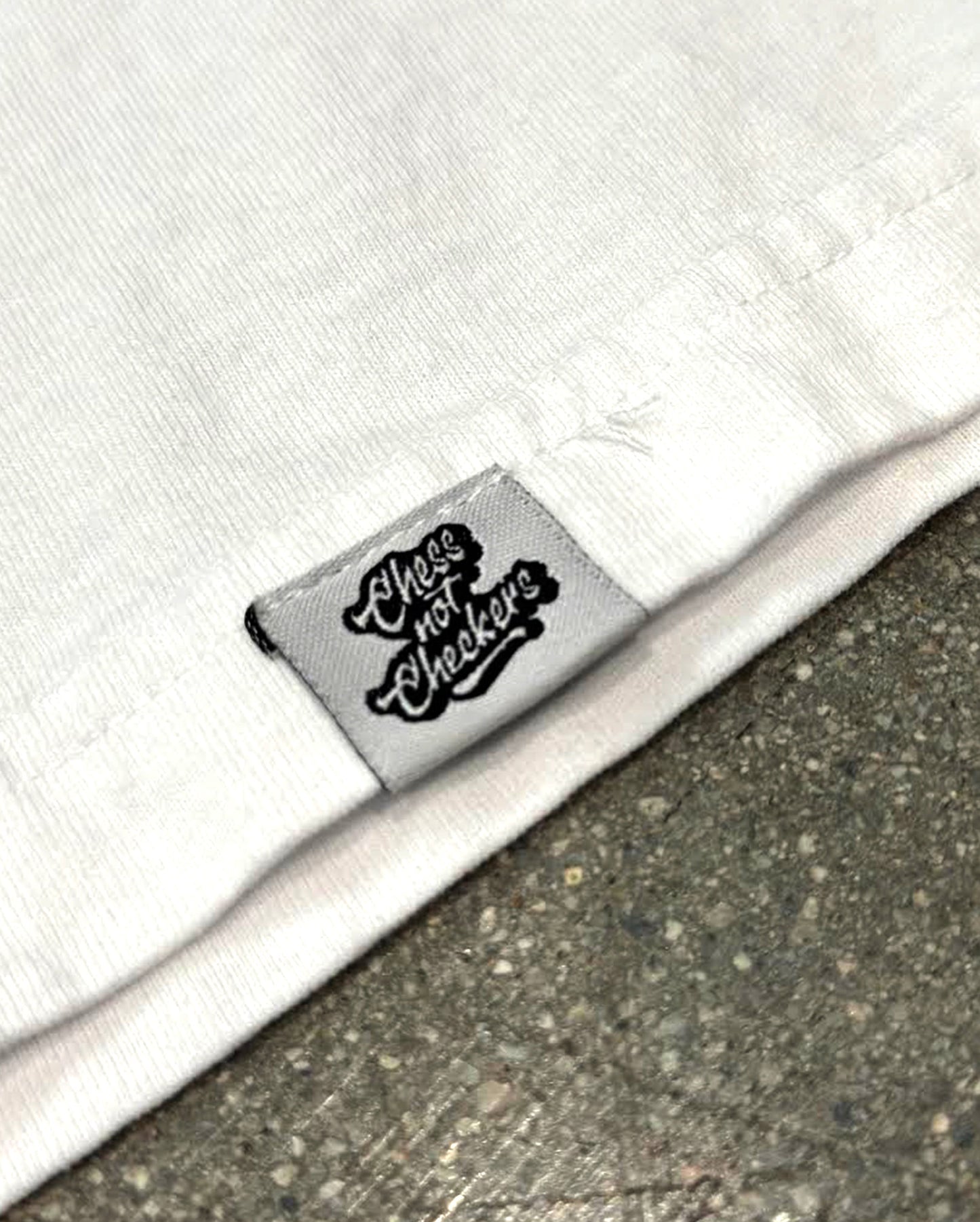 Chess Not Checkers Oversized T-shirt